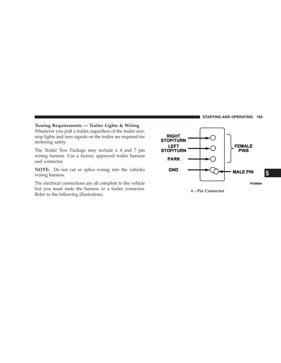 Chrysler 2006 Sebring Convertible User Manual | Page 193 / 302