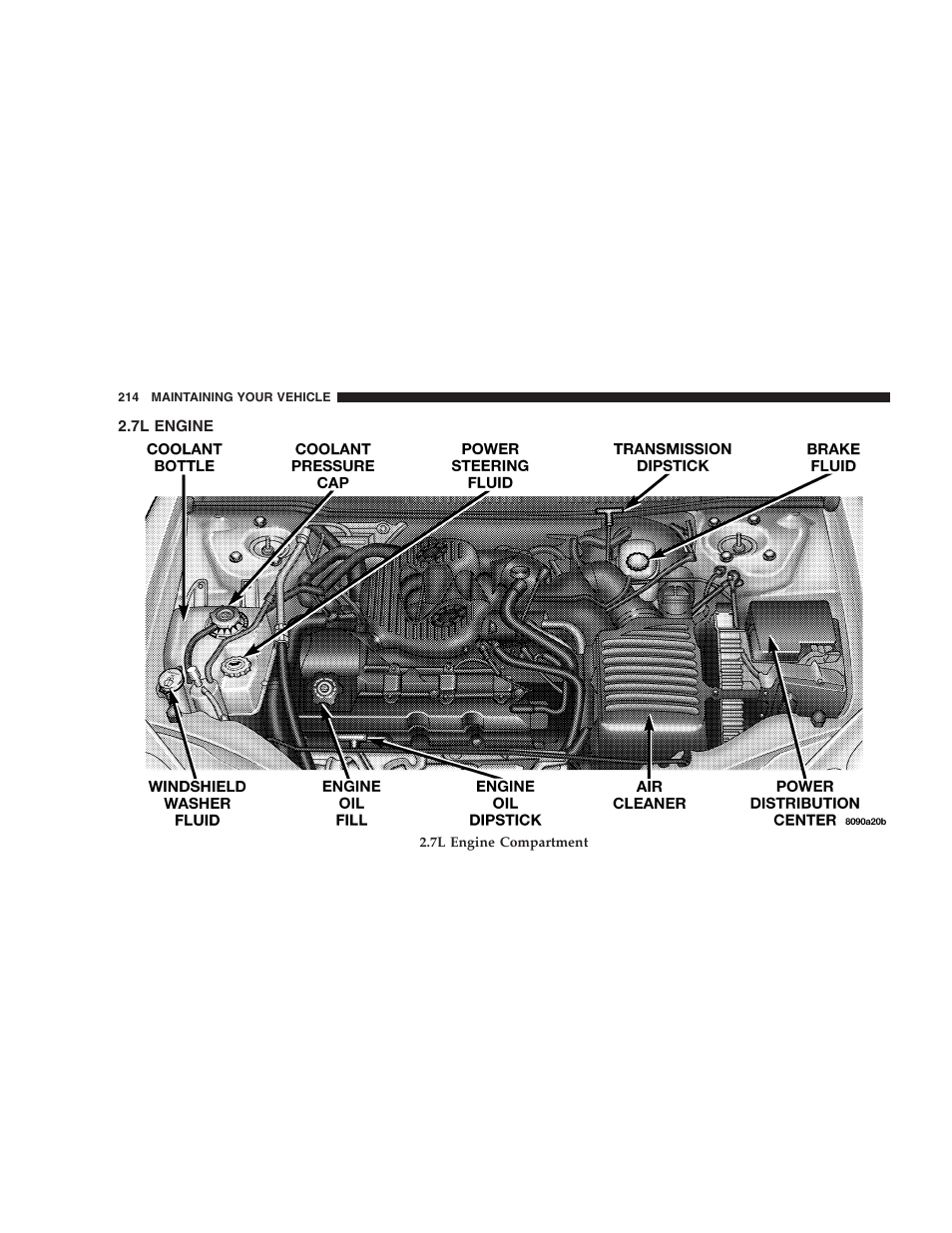 7l engine | Chrysler 2006 Sebring Convertible User Manual | Page 214 / 302