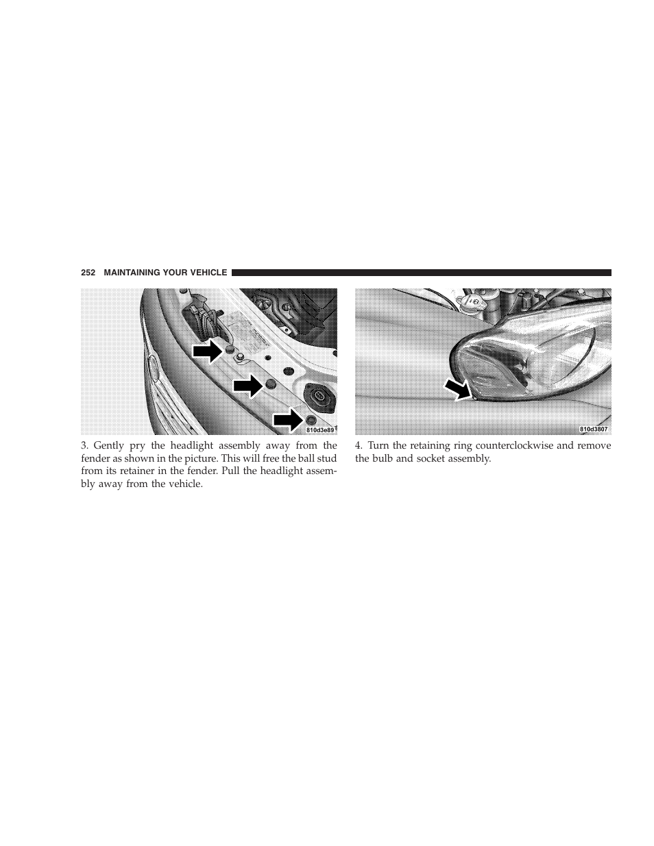 Chrysler 2006 Sebring Convertible User Manual | Page 252 / 302