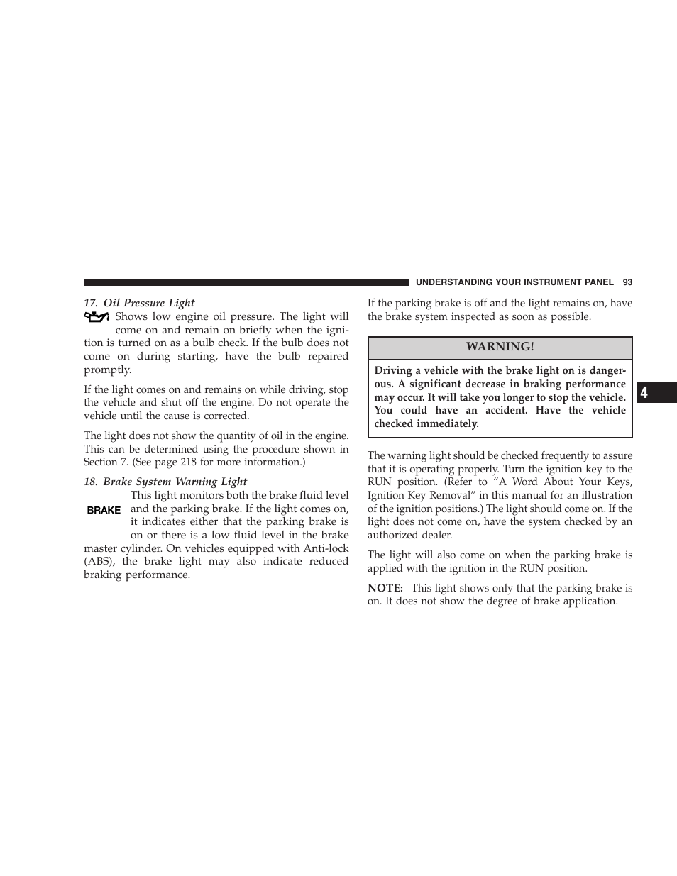 Chrysler 2006 Sebring Convertible User Manual | Page 93 / 302