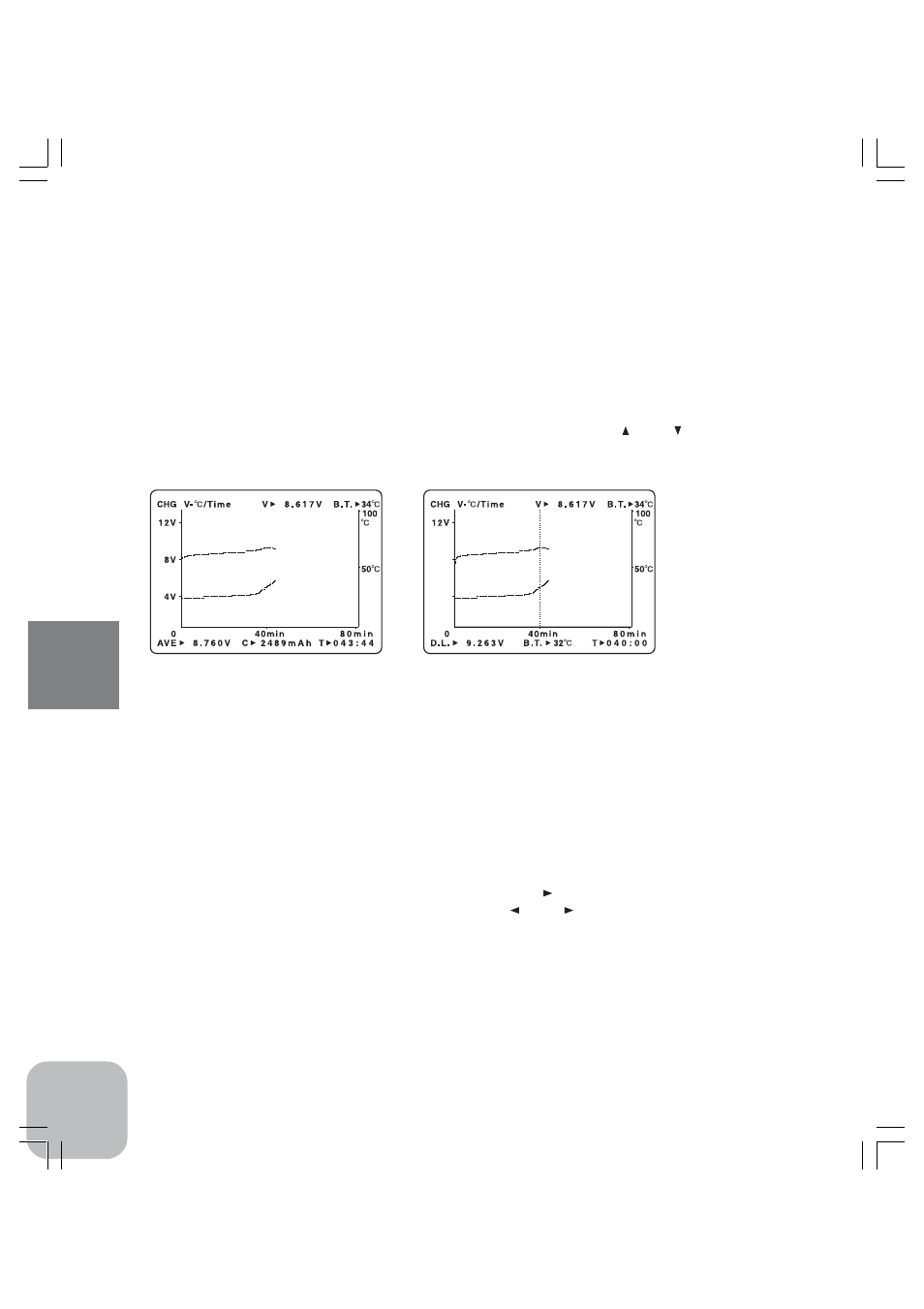 Graph screen | Futaba CDR-5000 Charger User Manual | Page 33 / 43