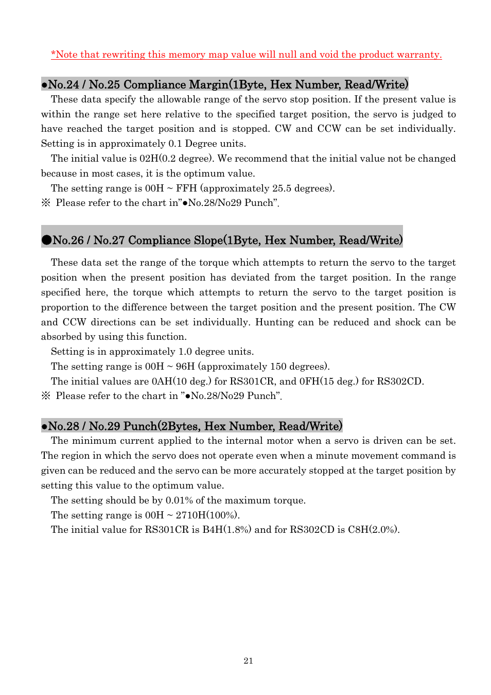 Futaba RS302CD User Manual | Page 21 / 33