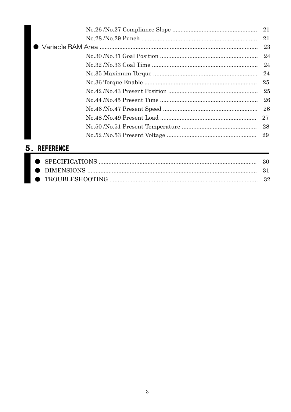 Futaba RS302CD User Manual | Page 3 / 33