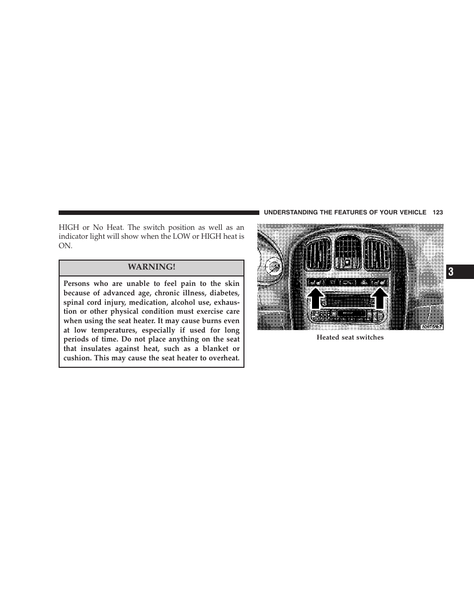 Chrysler 2007 Town and Country User Manual | Page 123 / 504