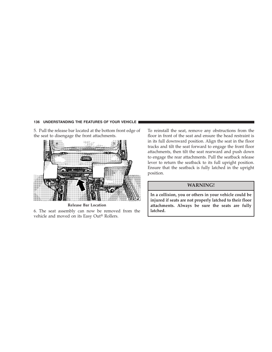 Chrysler 2007 Town and Country User Manual | Page 136 / 504