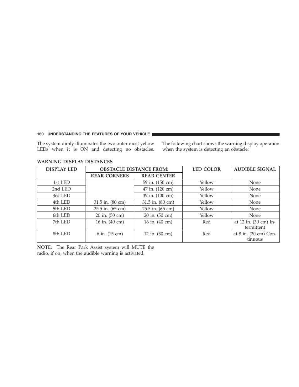 Chrysler 2007 Town and Country User Manual | Page 160 / 504