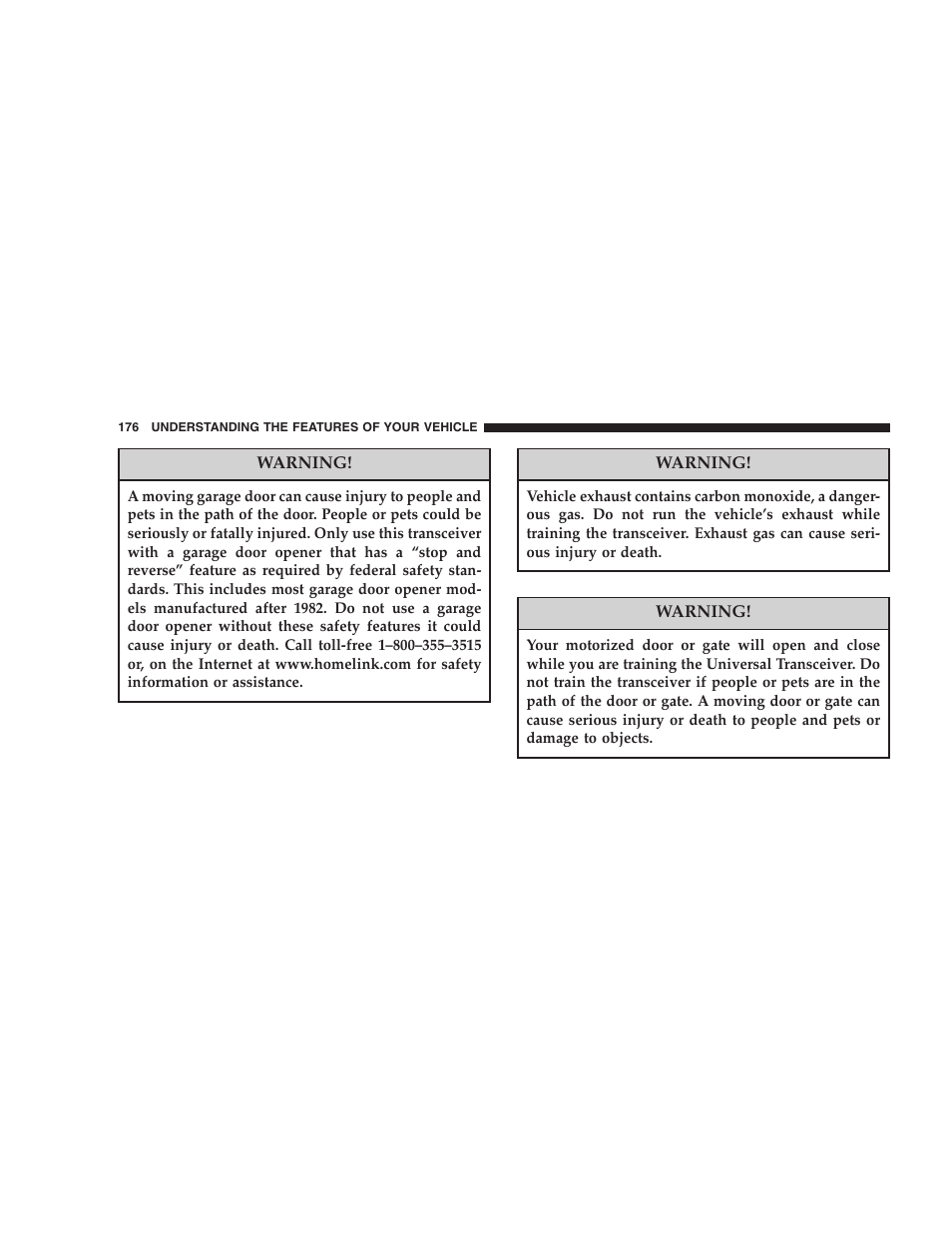 Chrysler 2007 Town and Country User Manual | Page 176 / 504