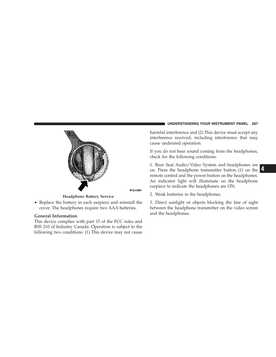 Chrysler 2007 Town and Country User Manual | Page 267 / 504