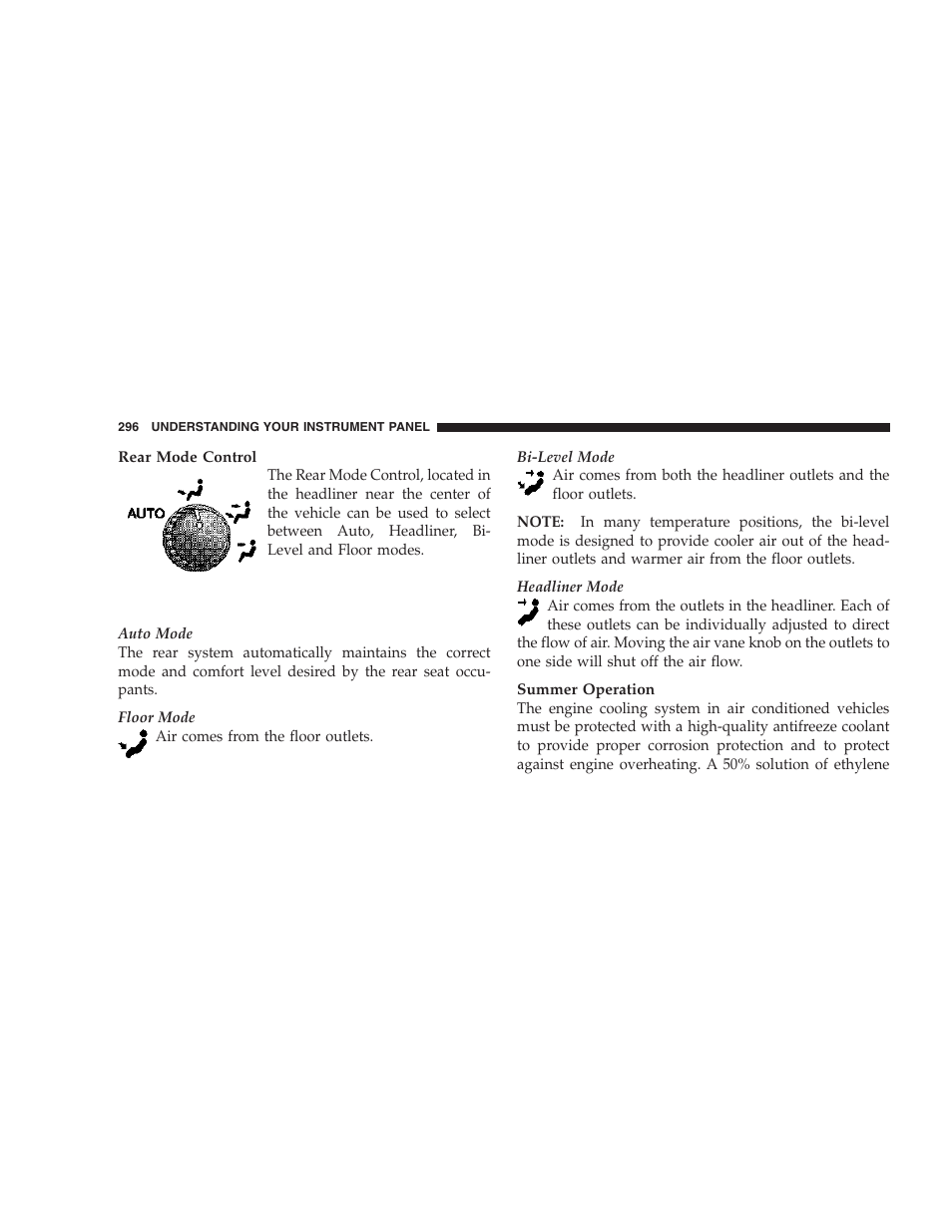 Chrysler 2007 Town and Country User Manual | Page 296 / 504