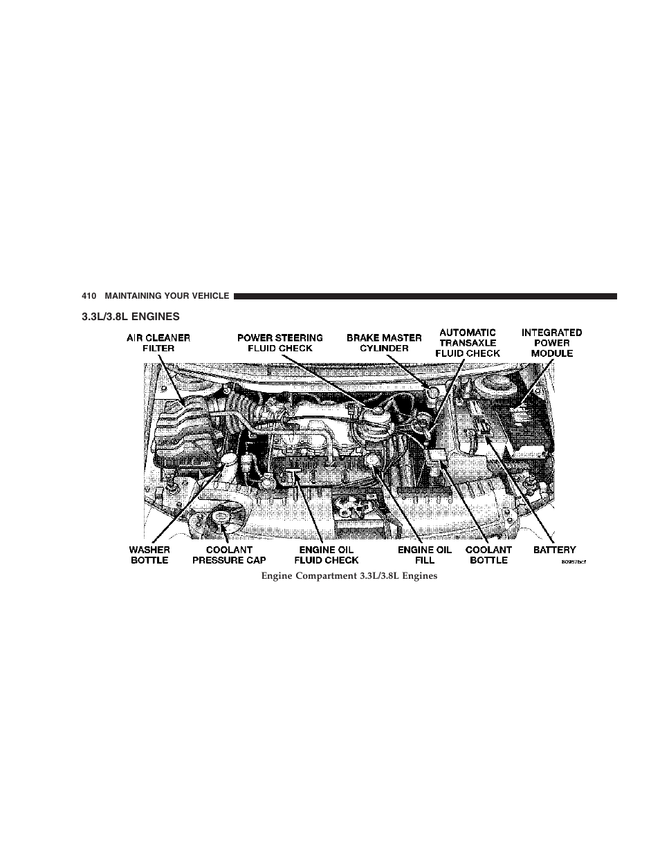 3l/3.8l engines | Chrysler 2007 Town and Country User Manual | Page 410 / 504