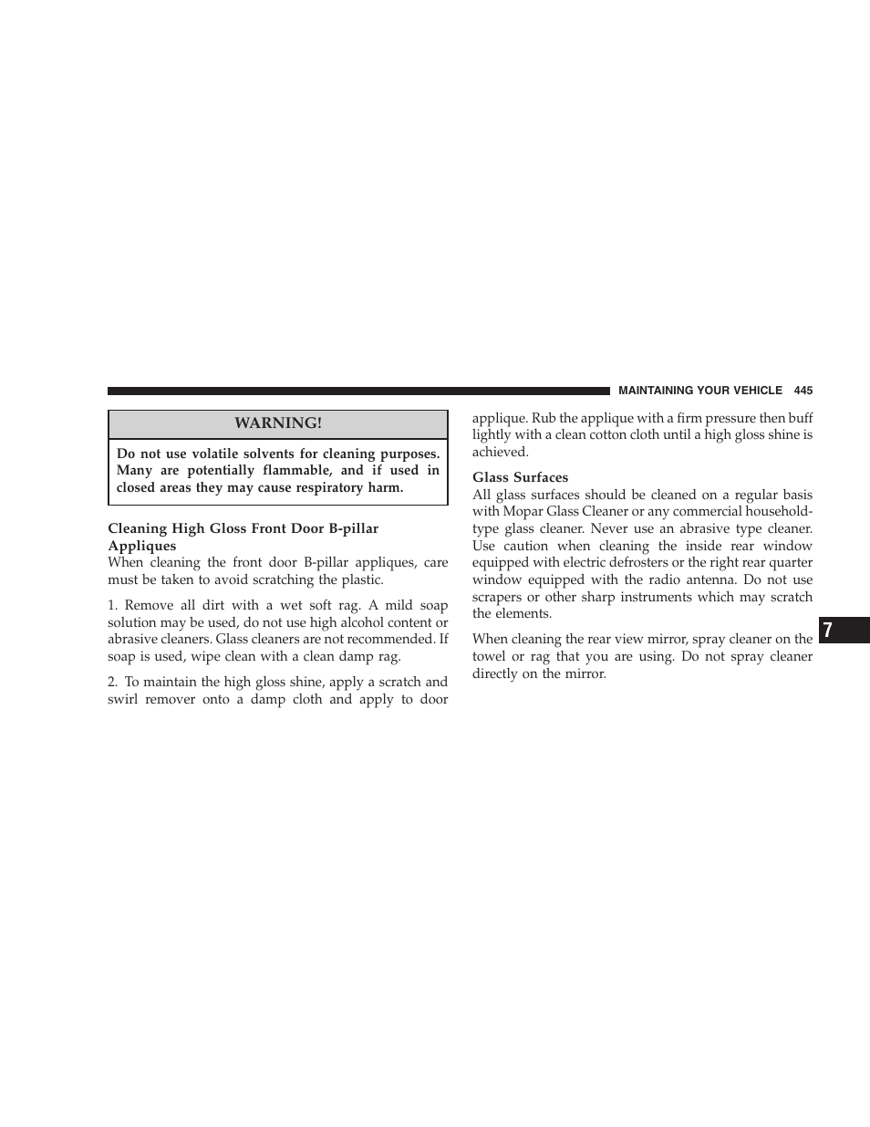 Chrysler 2007 Town and Country User Manual | Page 445 / 504