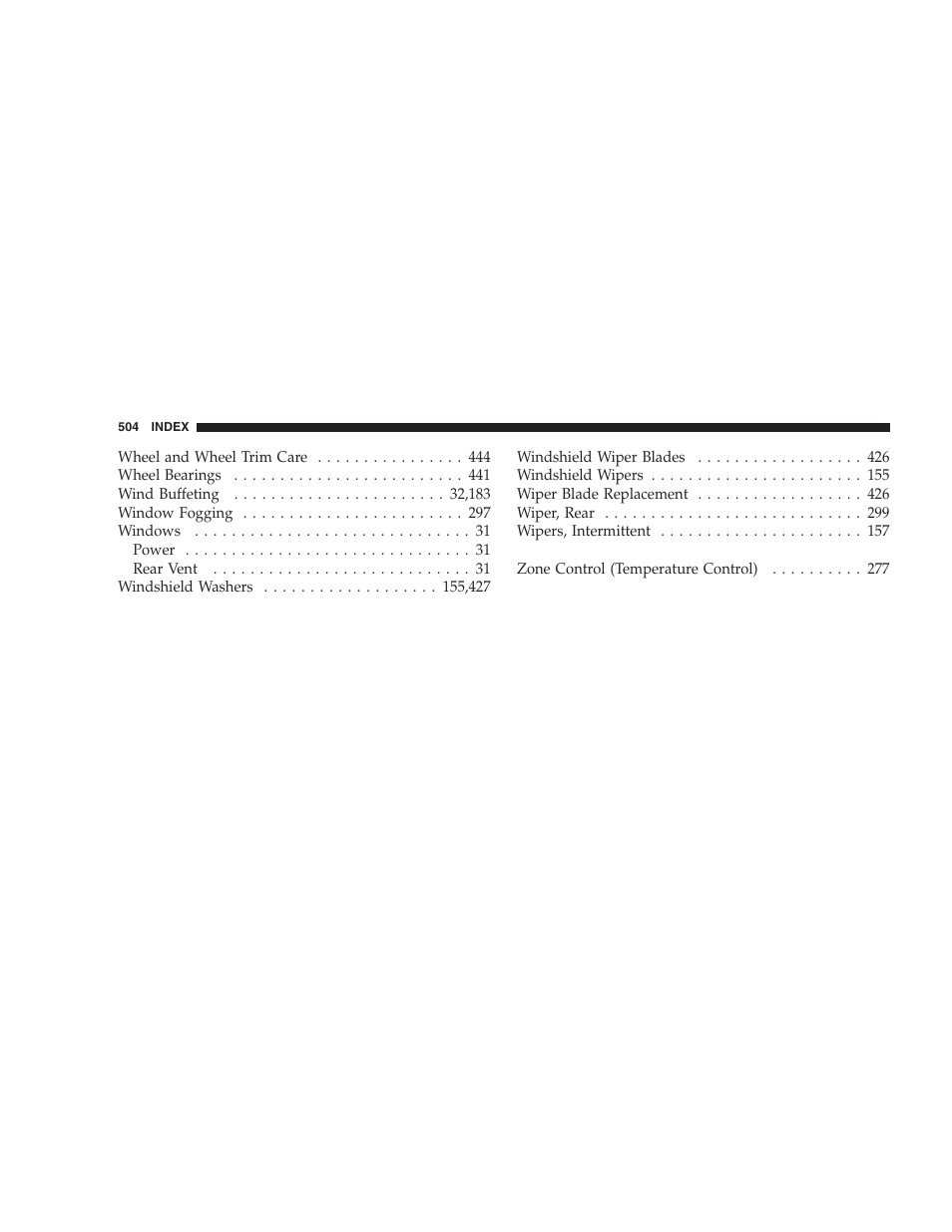 Chrysler 2007 Town and Country User Manual | Page 504 / 504