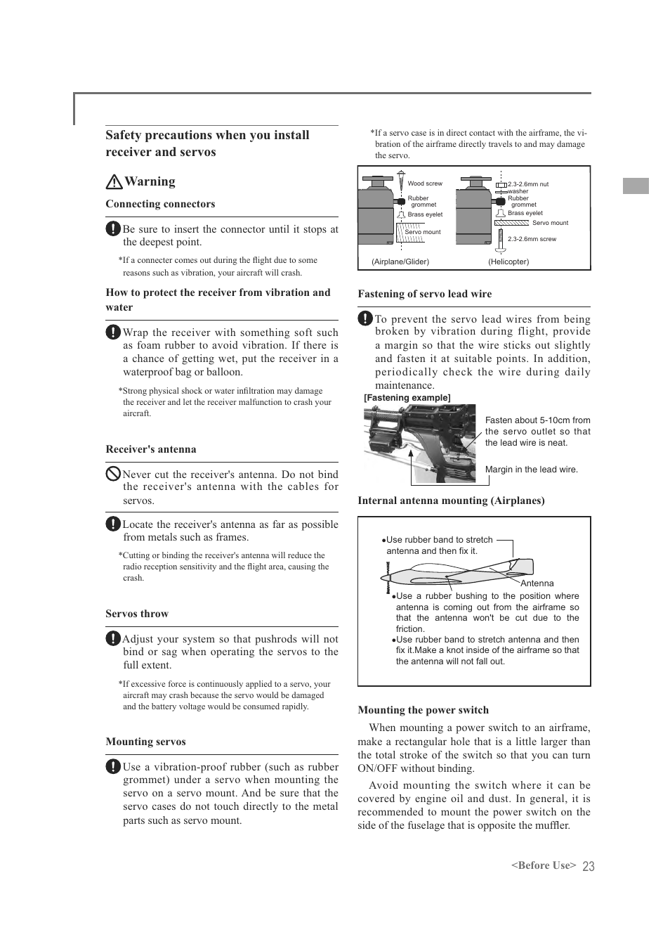 Futaba FX-40 User Manual | Page 23 / 129