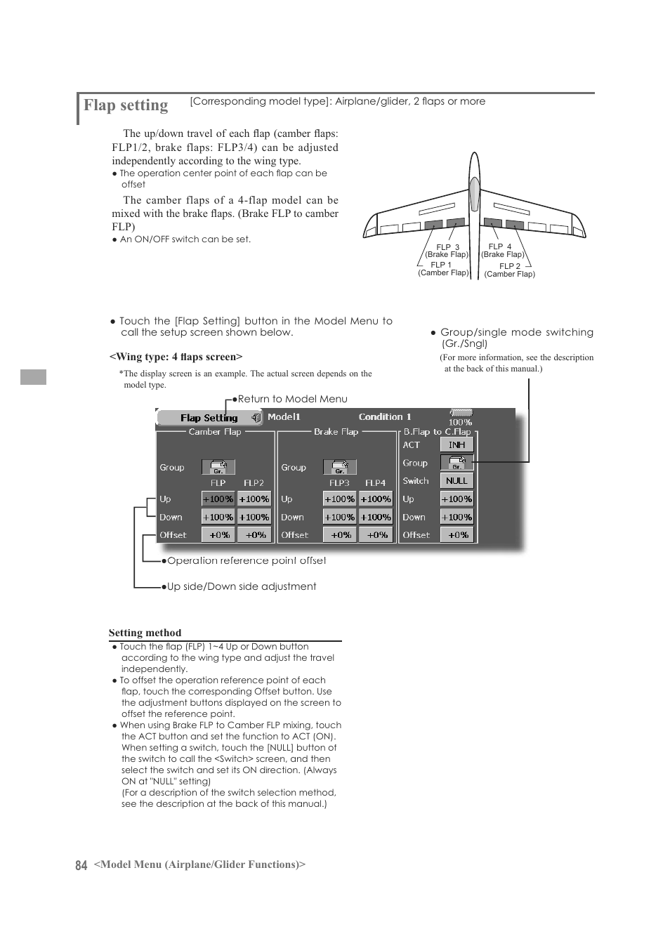 Odsvhwwlqj | Futaba FX-40 User Manual | Page 84 / 129