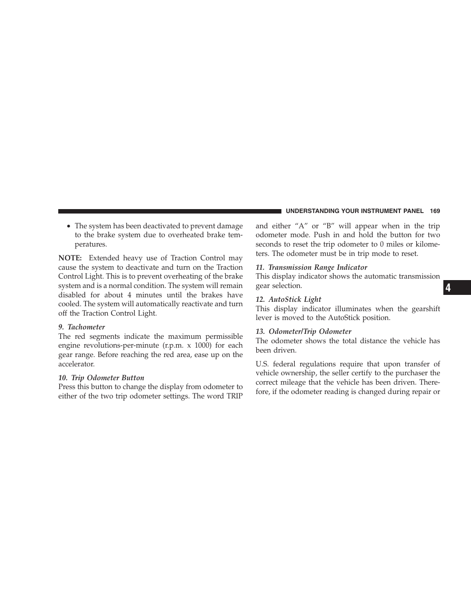Chrysler 2005 Pacifica User Manual | Page 169 / 420