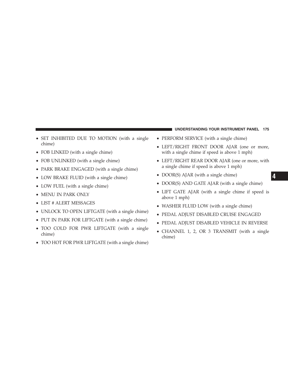Chrysler 2005 Pacifica User Manual | Page 175 / 420