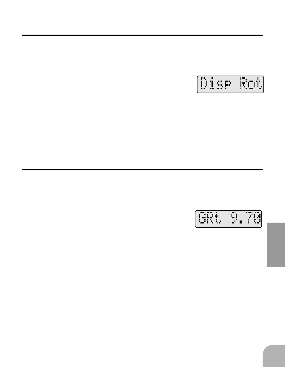 Speed display mode disp, Rotor gear ratio grt | Futaba GV-1 User Manual | Page 33 / 49