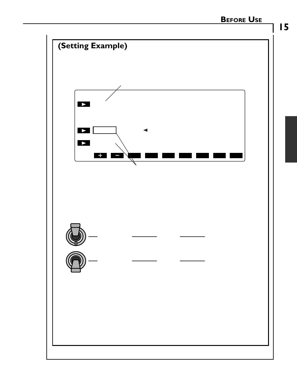 Setting example) | Futaba GY501 User Manual | Page 14 / 45