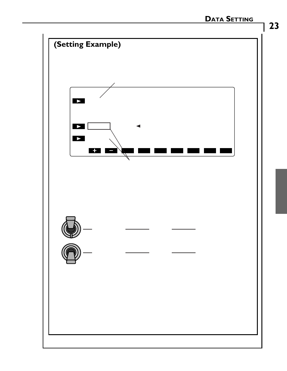Setting example) | Futaba GY502 User Manual | Page 23 / 43