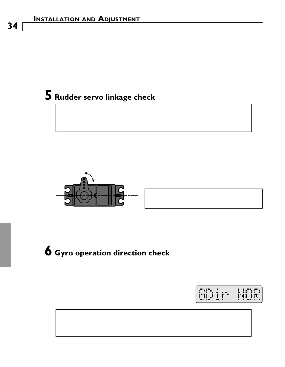 Futaba GY502 User Manual | Page 34 / 43