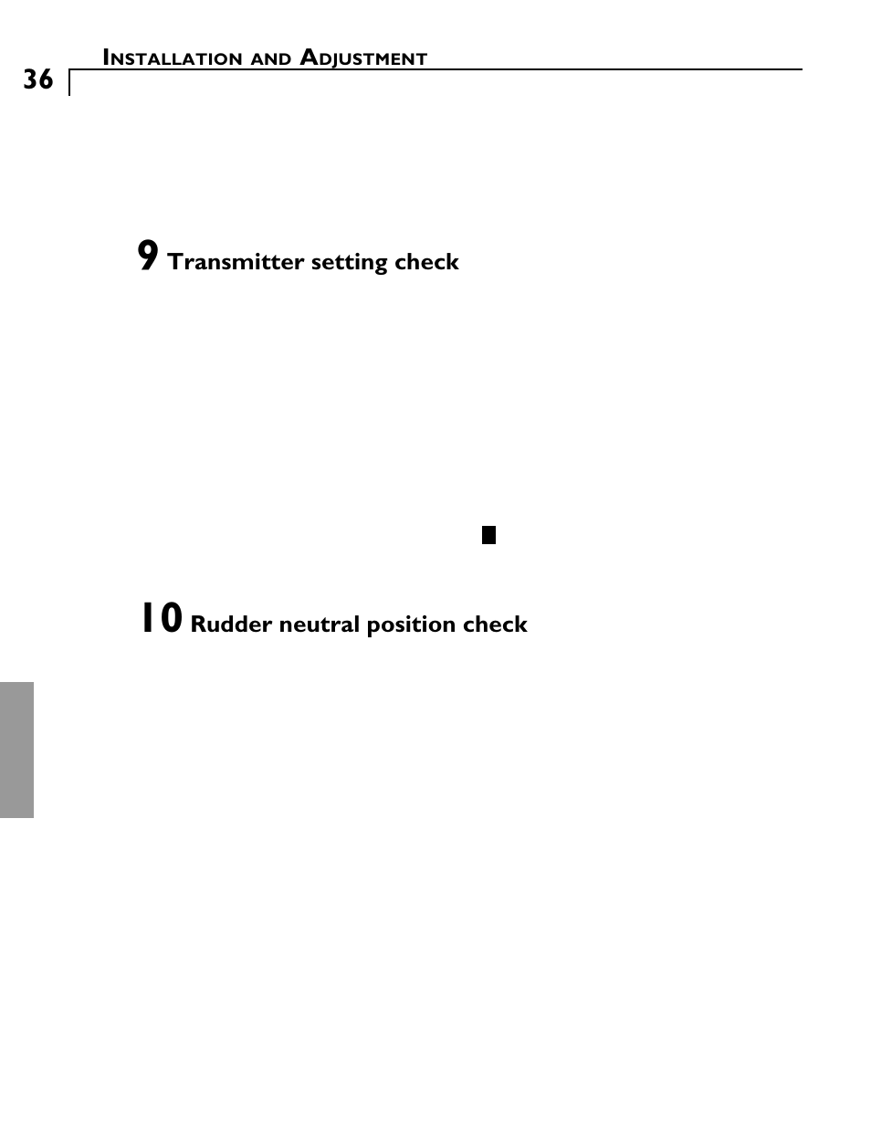 Futaba GY502 User Manual | Page 36 / 43