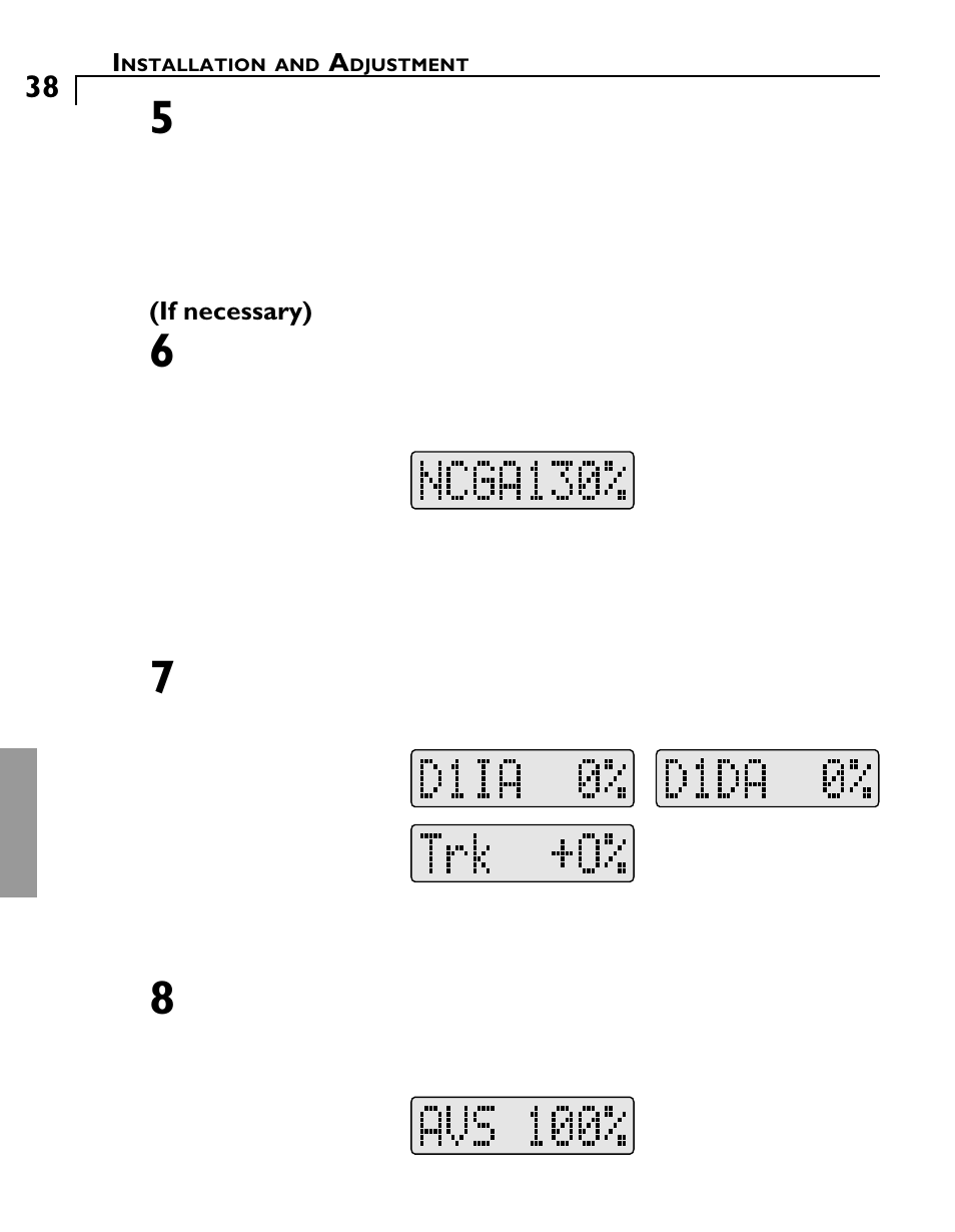 Futaba GY502 User Manual | Page 38 / 43