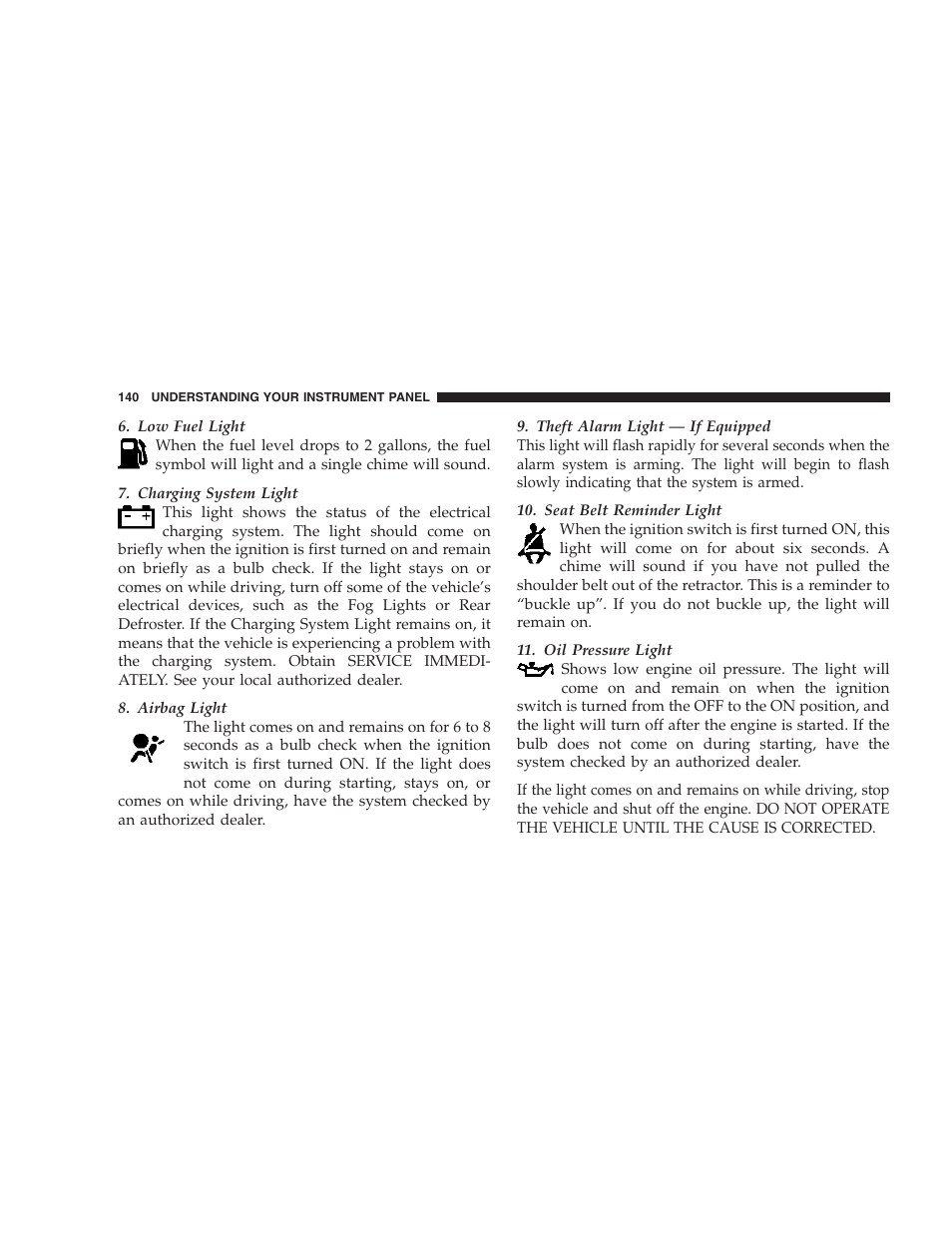 Chrysler 2007 Sebring Sedan User Manual | Page 140 / 376