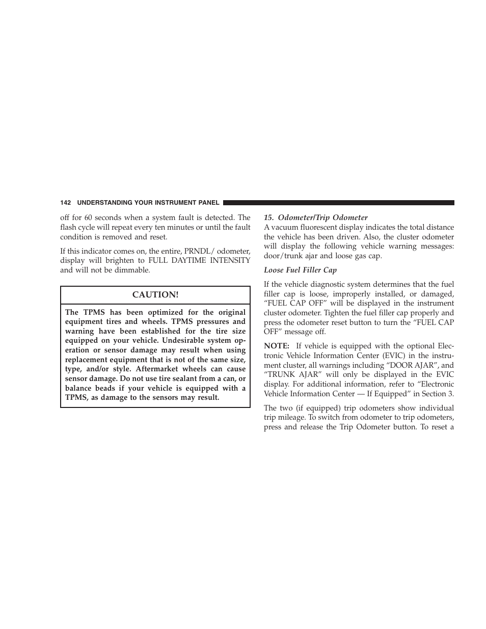 Chrysler 2007 Sebring Sedan User Manual | Page 142 / 376