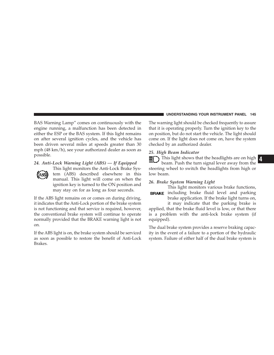 Chrysler 2007 Sebring Sedan User Manual | Page 145 / 376