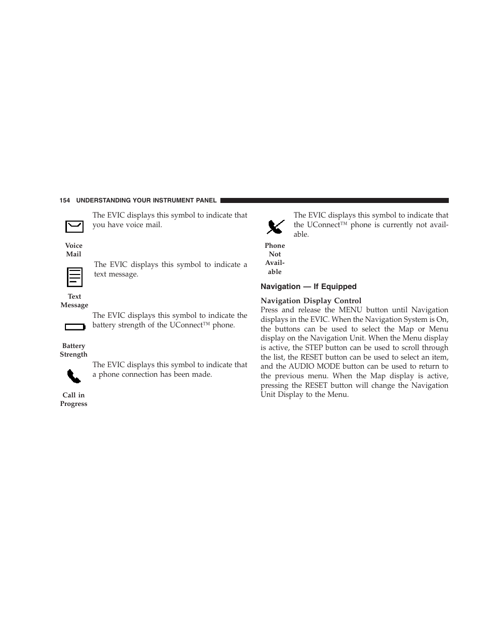 Navigation — if equipped | Chrysler 2007 Sebring Sedan User Manual | Page 154 / 376