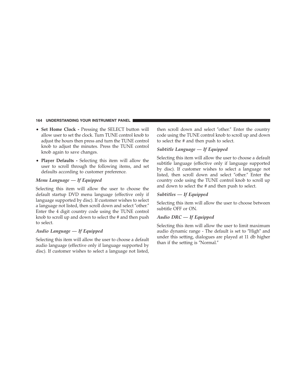 Chrysler 2007 Sebring Sedan User Manual | Page 164 / 376
