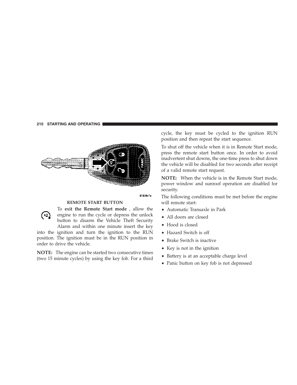 Chrysler 2007 Sebring Sedan User Manual | Page 210 / 376