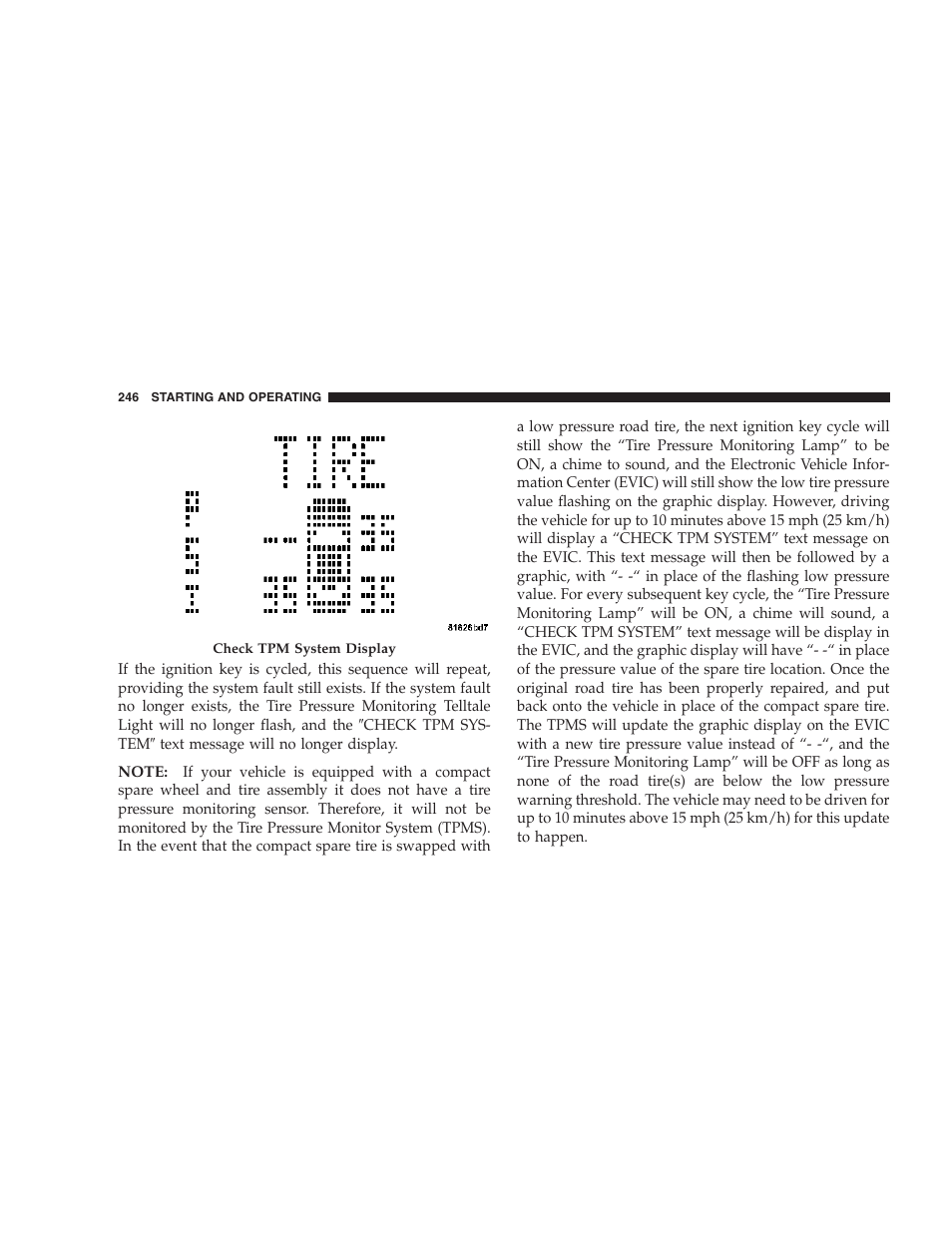 Chrysler 2007 Sebring Sedan User Manual | Page 246 / 376
