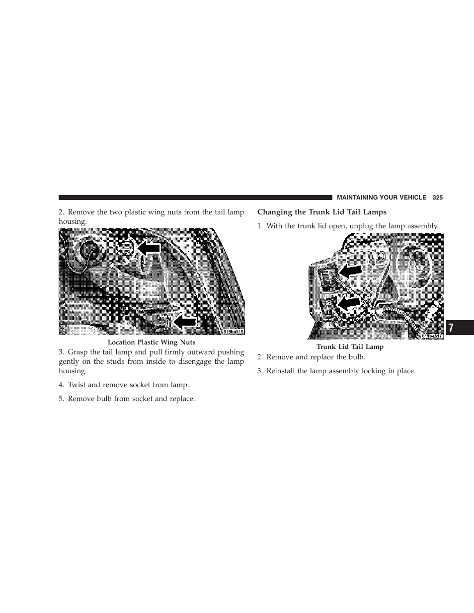 Chrysler 2007 Sebring Sedan User Manual | Page 325 / 376