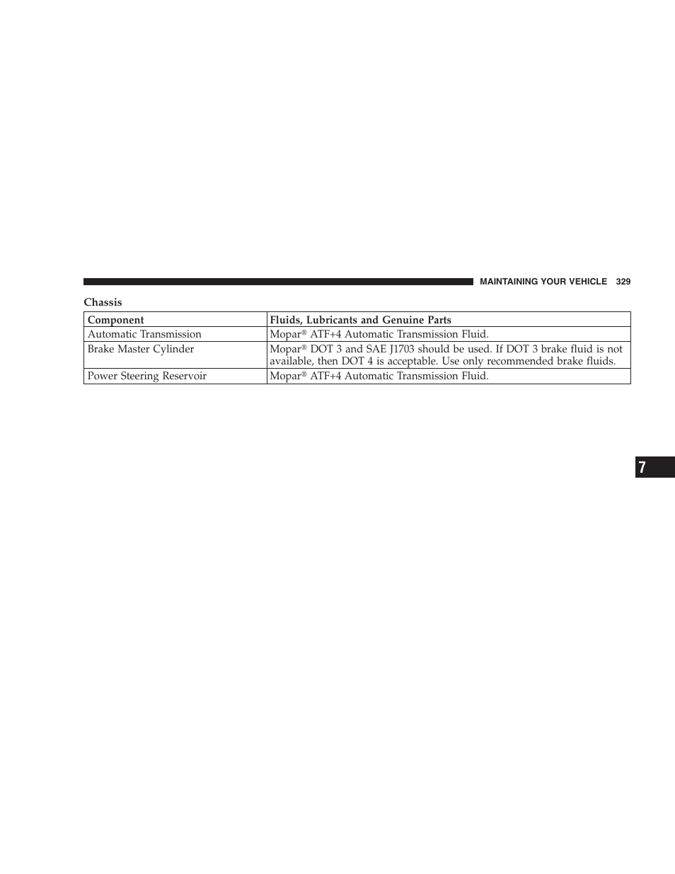 Chrysler 2007 Sebring Sedan User Manual | Page 329 / 376