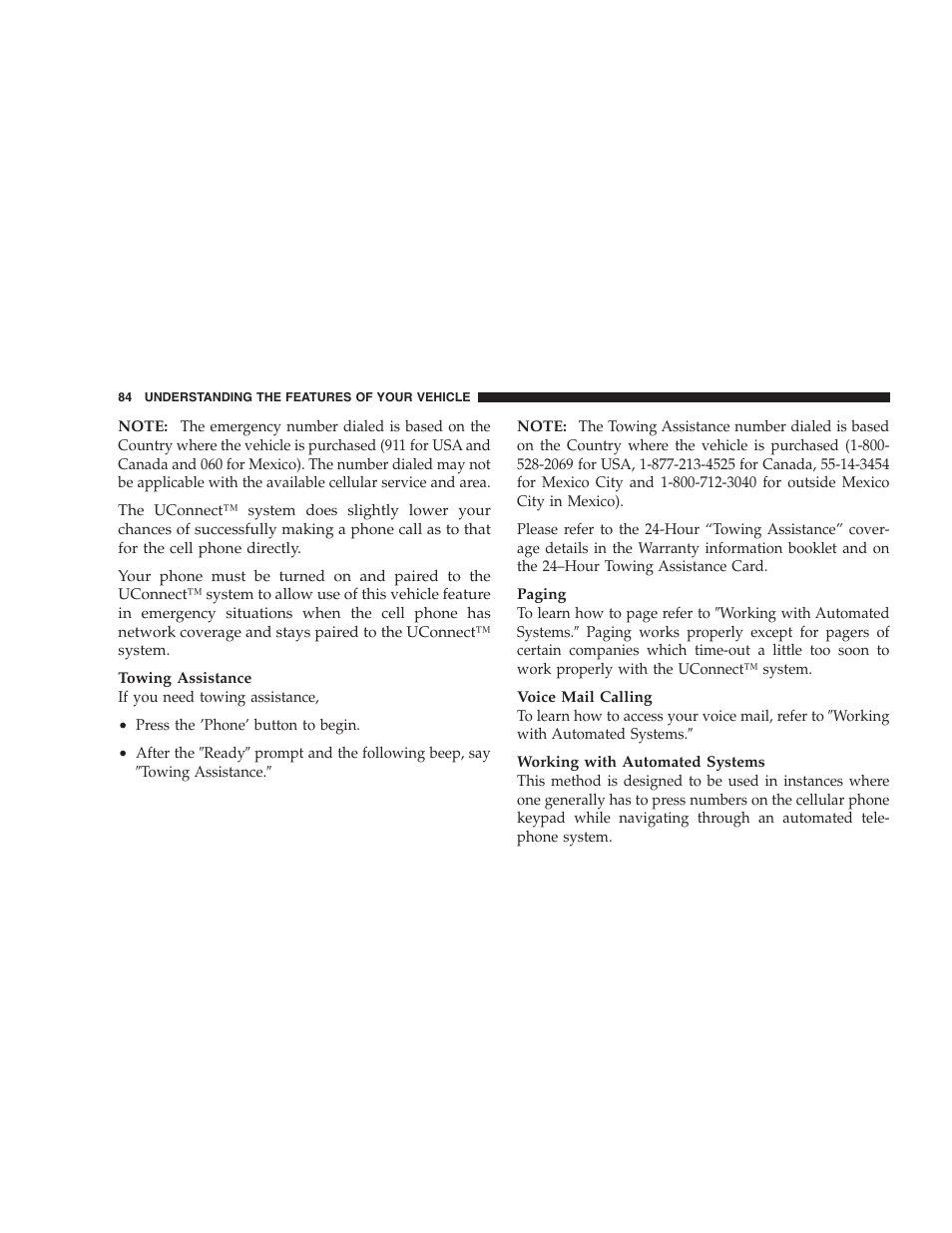 Chrysler 2007 Sebring Sedan User Manual | Page 84 / 376