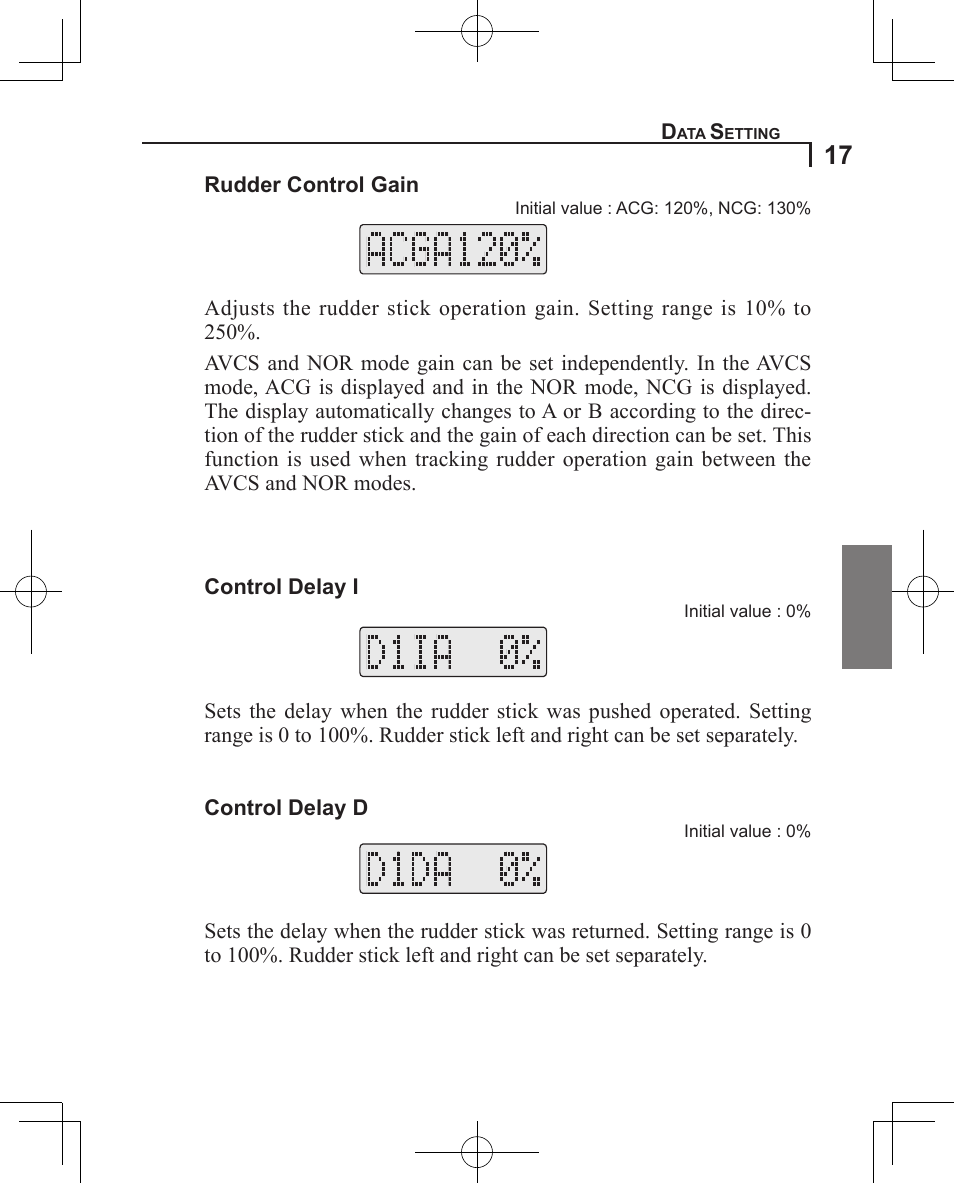 Futaba GY611 User Manual | Page 17 / 43