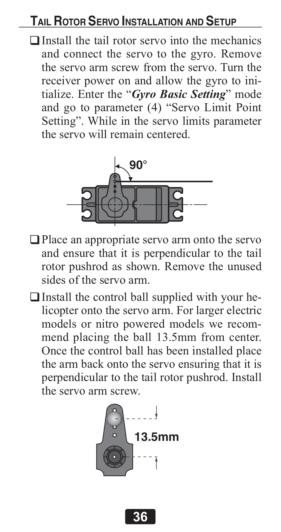 Futaba GY701 User Manual | Page 36 / 79