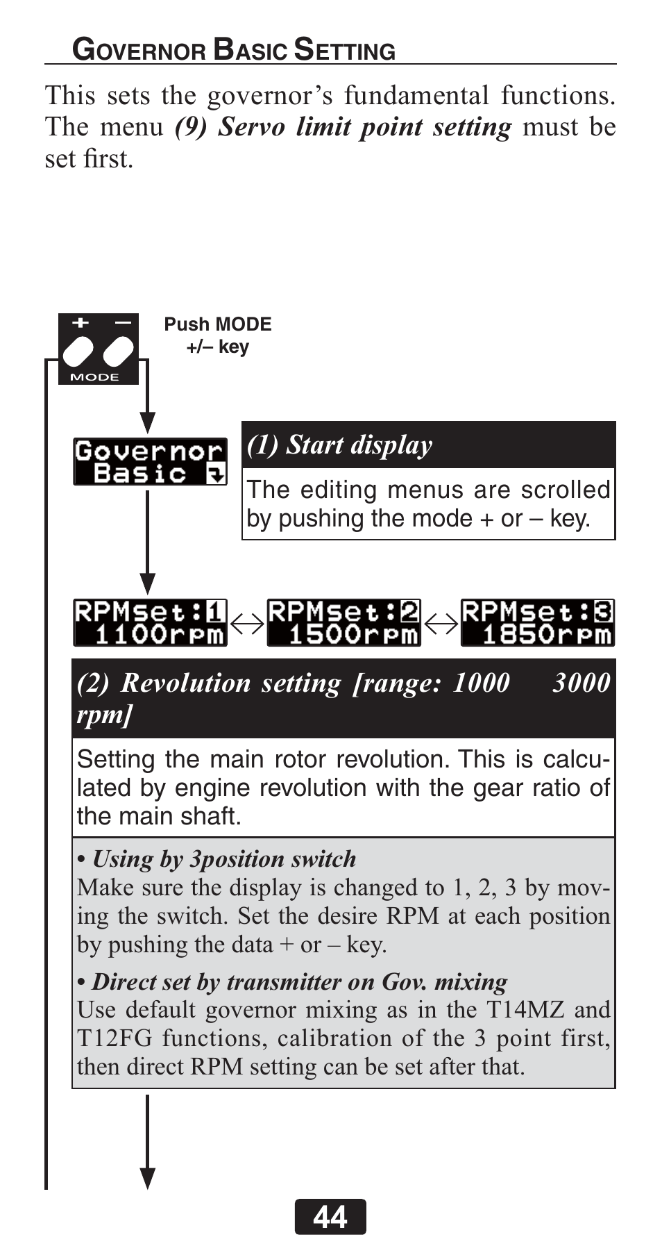 Futaba GY701 User Manual | Page 44 / 79