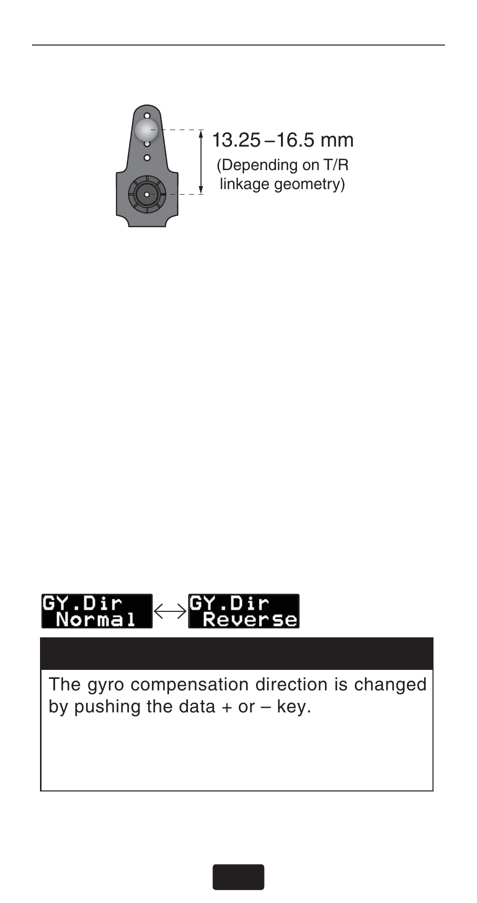Futaba GY701 Quick Start User Manual | Page 11 / 16