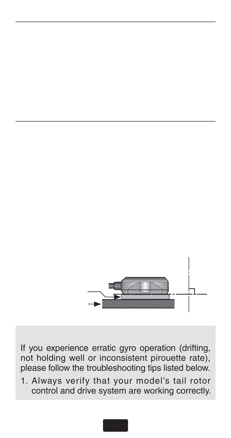 Futaba GY701 Quick Start User Manual | Page 3 / 16