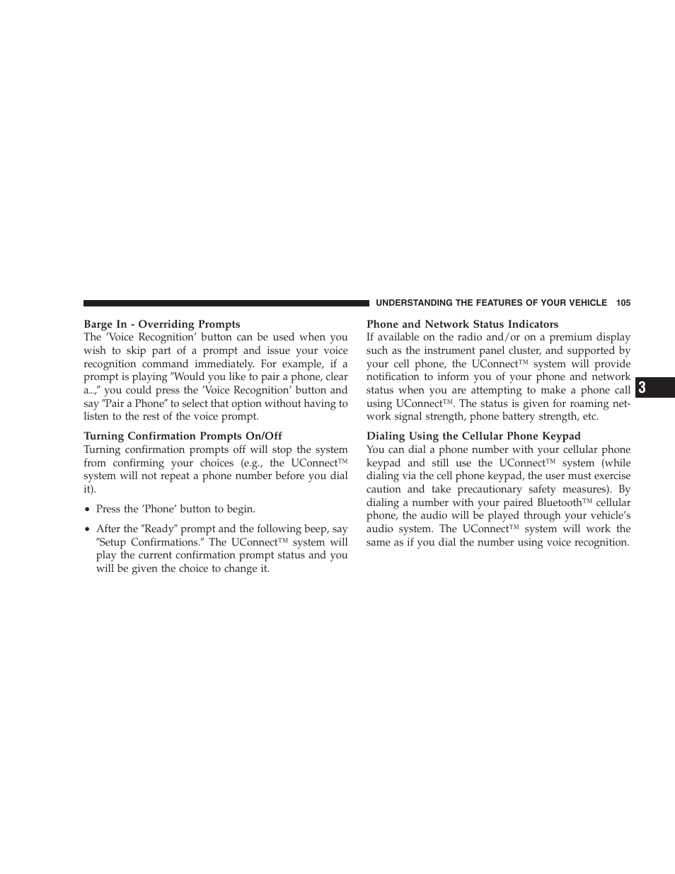 Chrysler 2007 Pacifica User Manual | Page 105 / 464