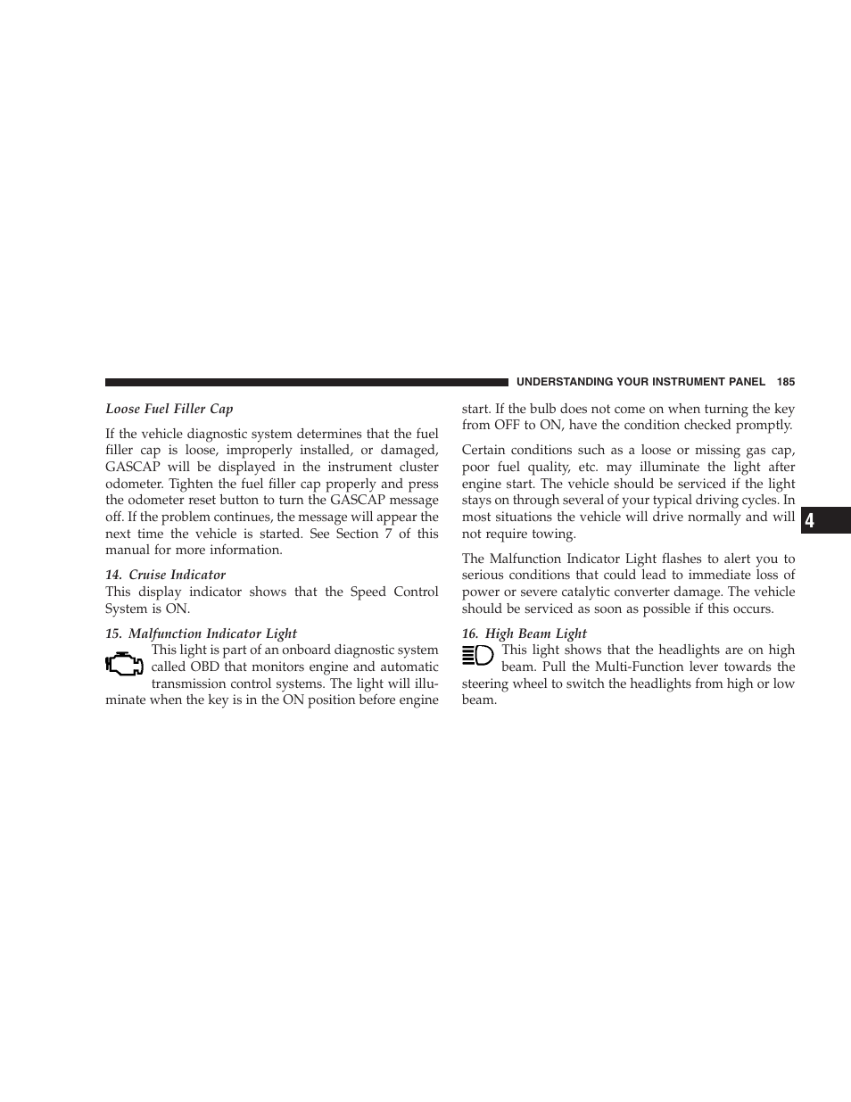 Chrysler 2007 Pacifica User Manual | Page 185 / 464