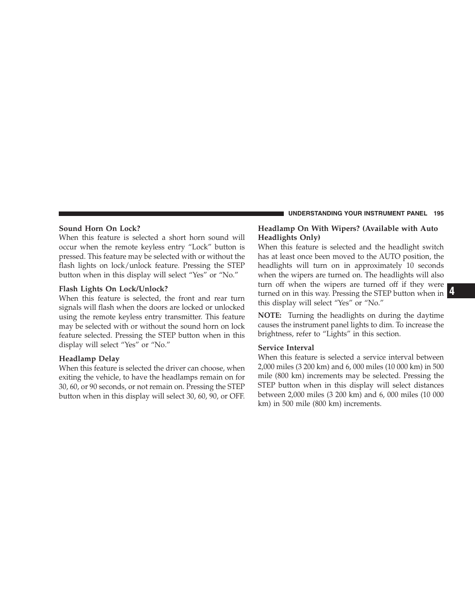 Chrysler 2007 Pacifica User Manual | Page 195 / 464
