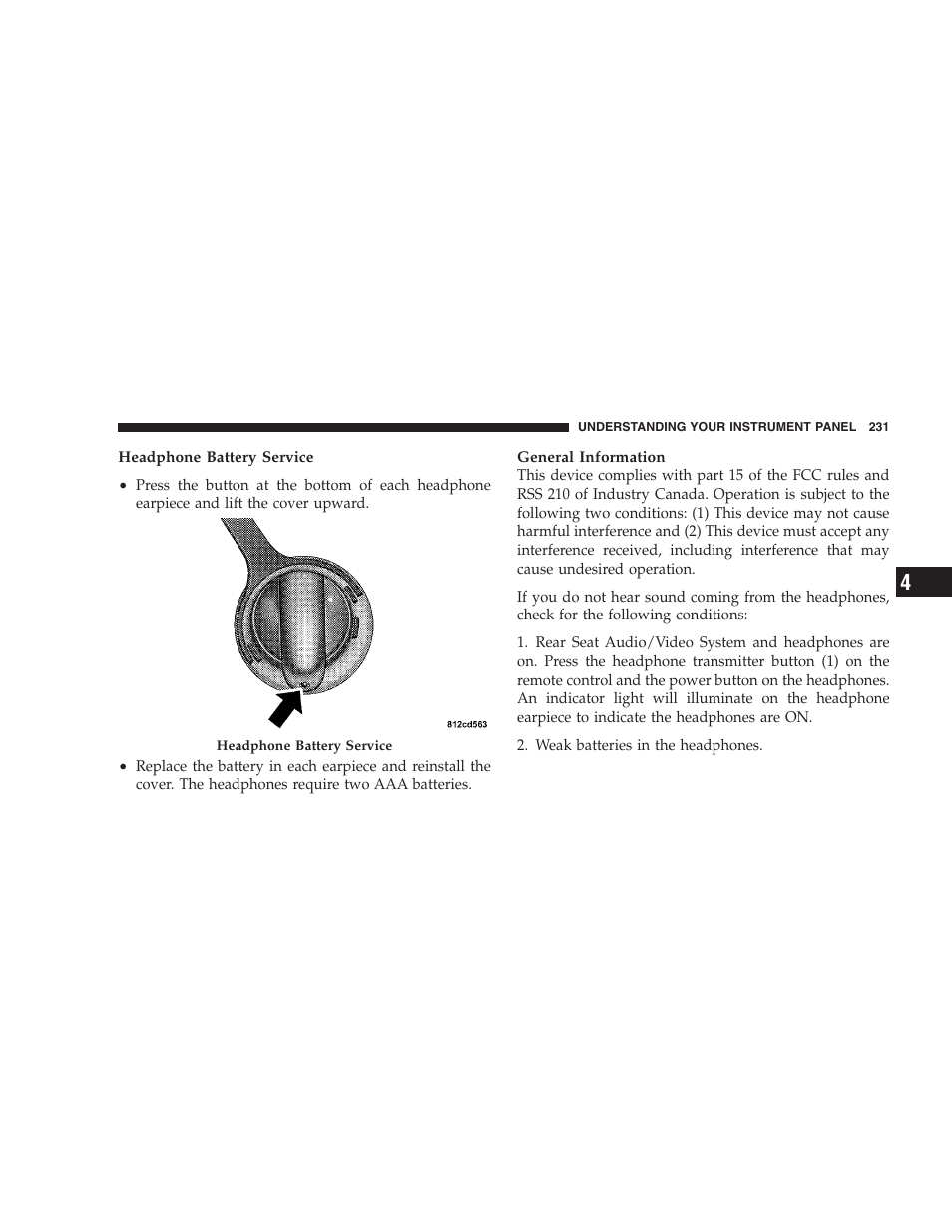 Chrysler 2007 Pacifica User Manual | Page 231 / 464