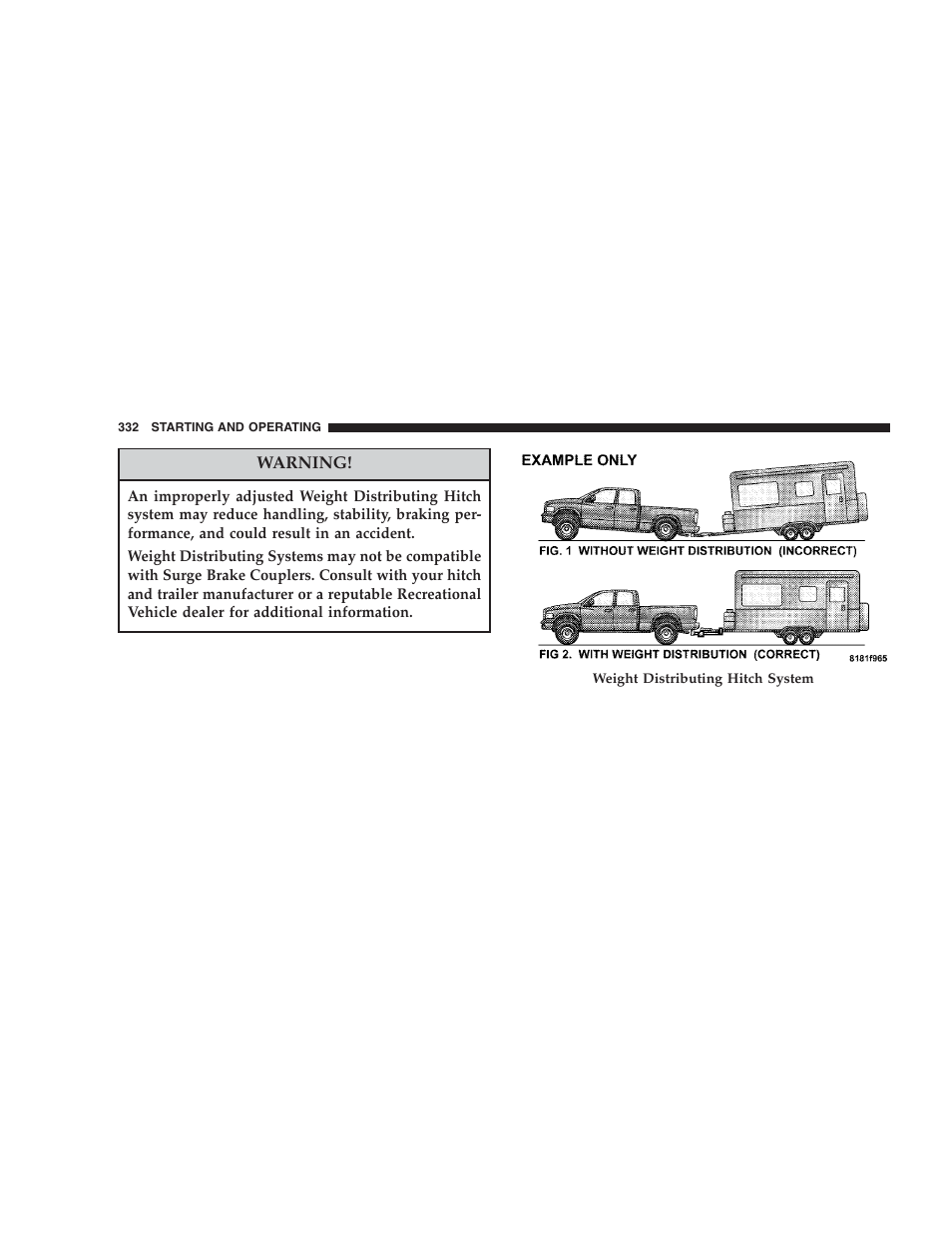 Chrysler 2007 Pacifica User Manual | Page 332 / 464
