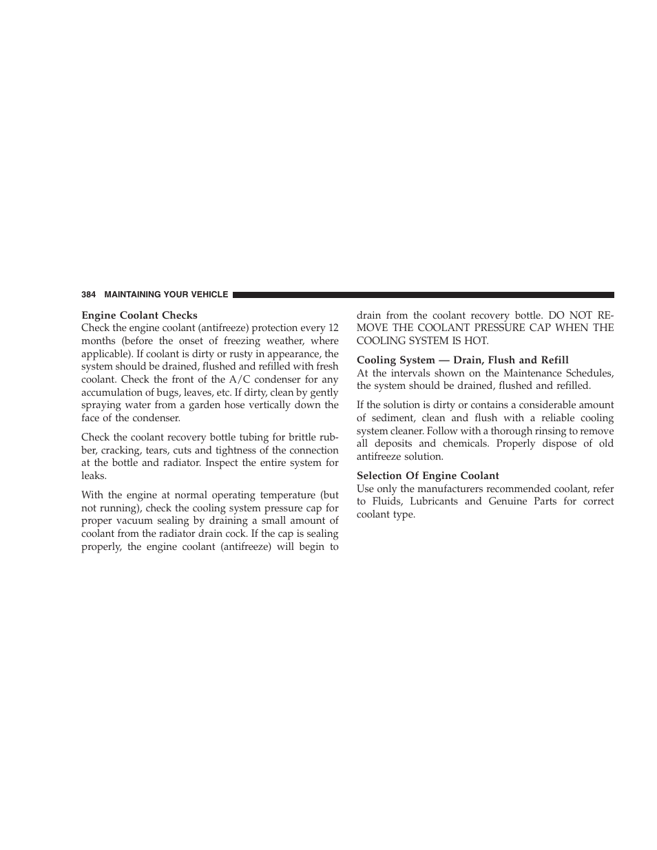 Chrysler 2007 Pacifica User Manual | Page 384 / 464