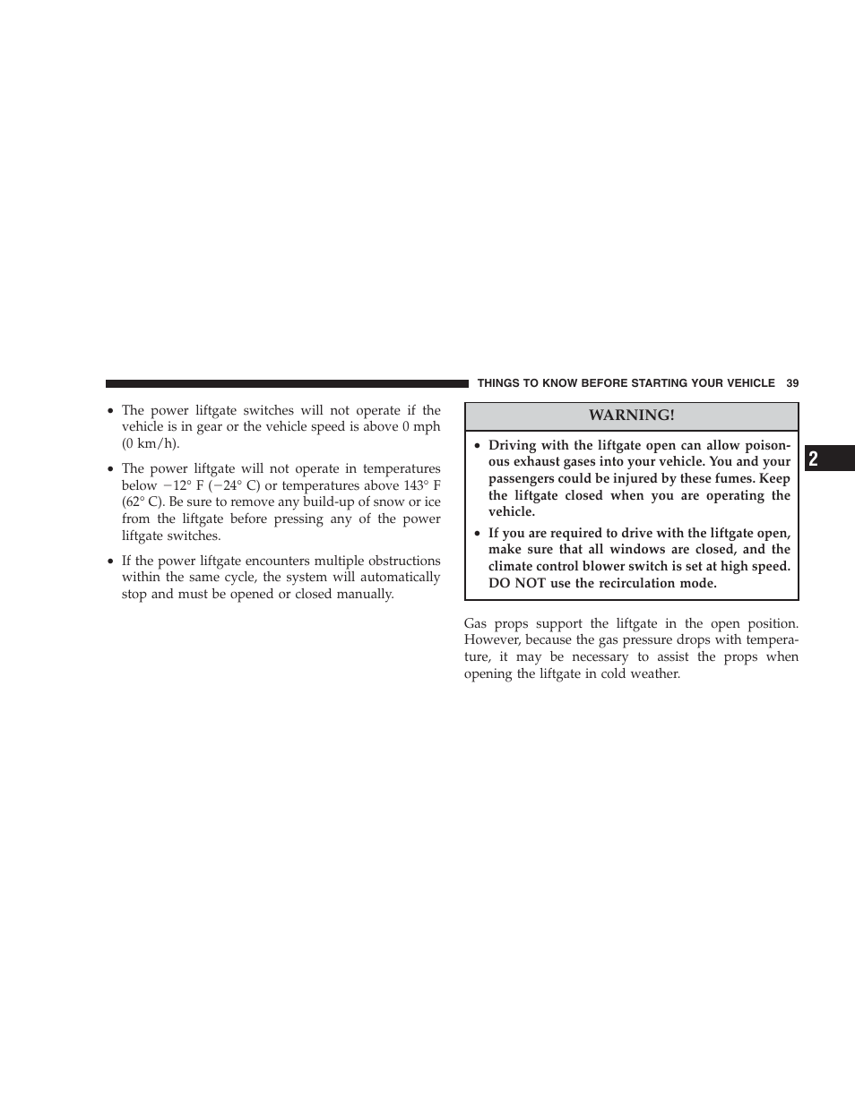 Chrysler 2007 Pacifica User Manual | Page 39 / 464
