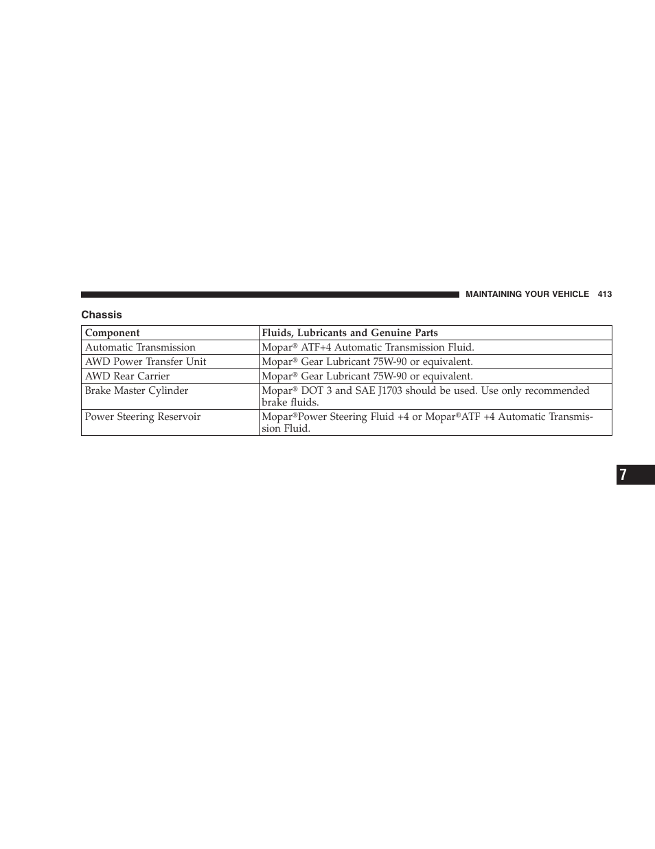 Chassis | Chrysler 2007 Pacifica User Manual | Page 413 / 464