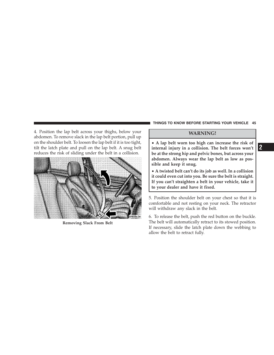 Chrysler 2007 Pacifica User Manual | Page 45 / 464